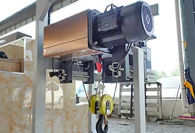 FEM single girder overhead crane, DIN/ FEM Wire Rope Hoist 