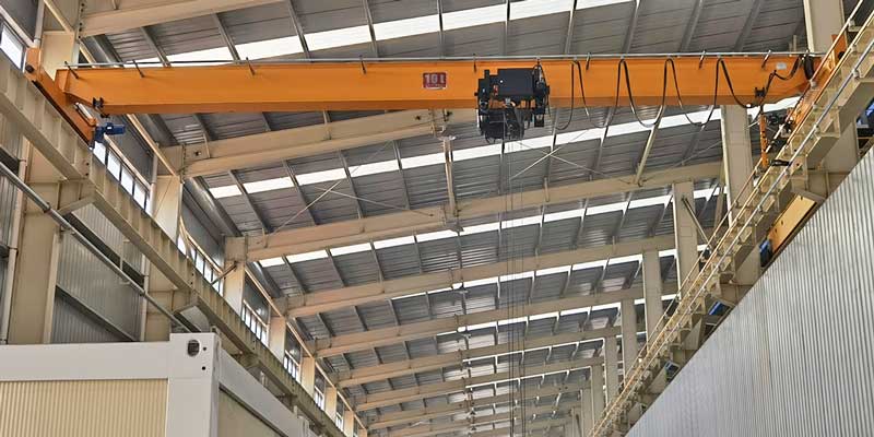 single girder overhead crane for sale , good price, top running crane