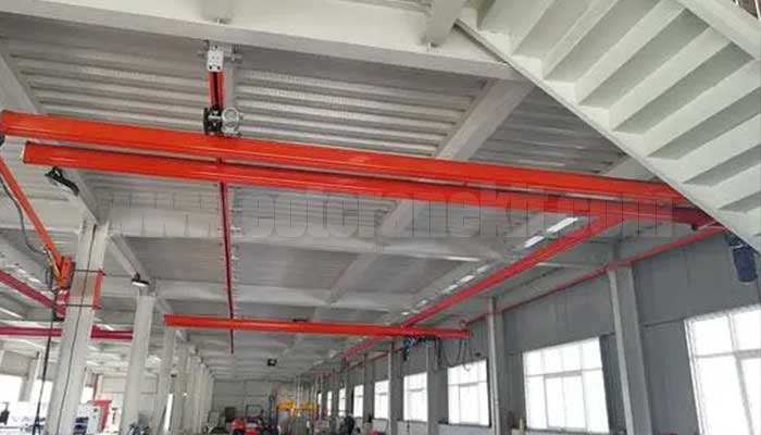Ceiling-Mounted Design:Double-girder KBK cranes