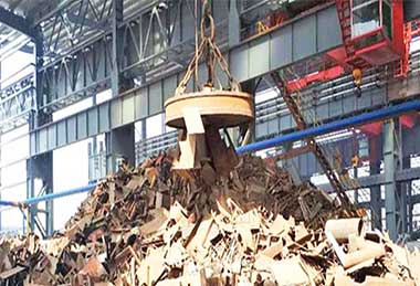 Scrap Handling Magnet Electric Crane:
