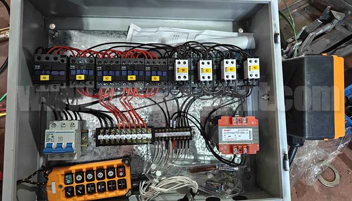 electrical system of 10 ton portable gantry crane