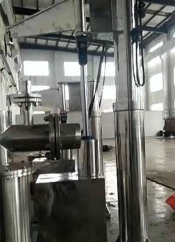 Stainless steel pillar mounted jib crane