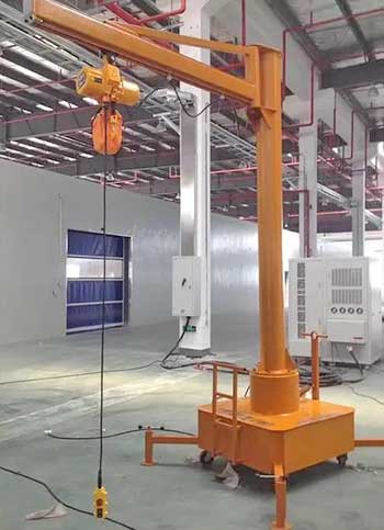 Rolling jib crane Rolling jib crane