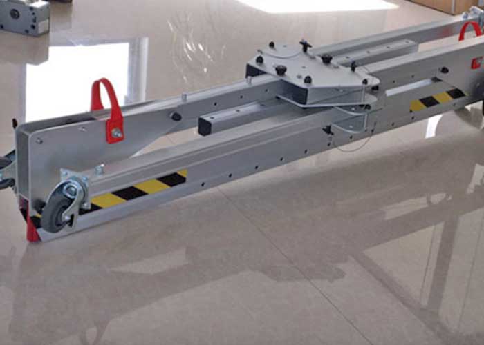 Foldable gantry crane folded to save your space 