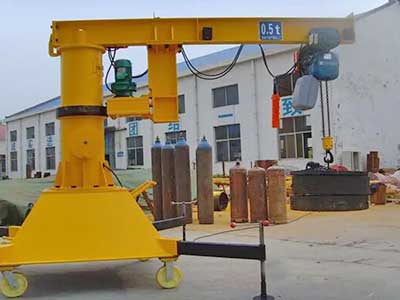 Rolling Jib Crane: Rolling Jib Crane: