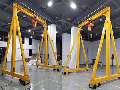 Fixed Height Rolling Gantry Cranes: Fixed Height Rolling Gantry Cranes: