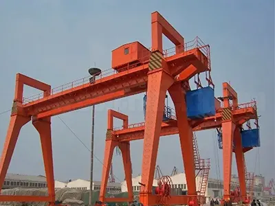Single Cantilever Gantry Crane with Electric Hoist Single Cantilever Gantry Crane with Electric Hoist
