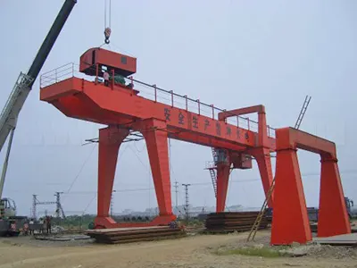 Double Girder Gantry Crane with Builtup Hoist Double Girder Gantry Crane with Builtup Hoist