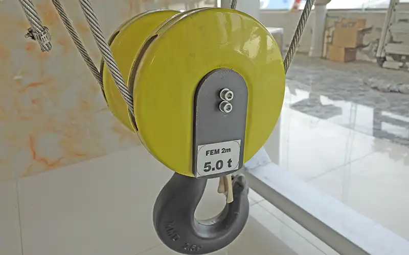 5 ton electric overhead hoist and crane hook FEM 2 M 5 ton electric overhead hoist and crane hook FEM 2 M