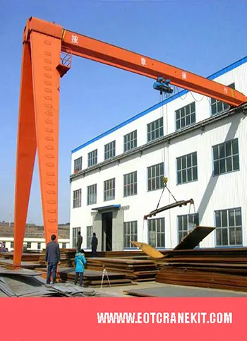 semi gantry crane for storage yards semi gantry crane for storage yards