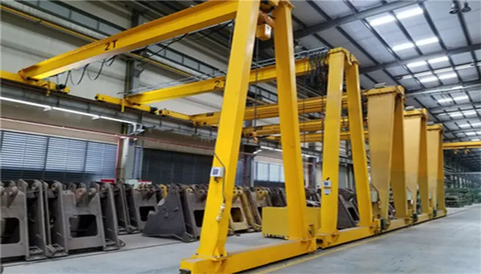 2 ton semi gantry crane for storage warehouse 2 ton semi gantry crane for storage warehouse