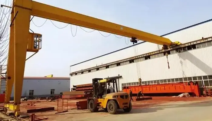 semi gantry crane for Outdoor Storage Yard Organization semi gantry crane for Outdoor Storage Yard Organization
