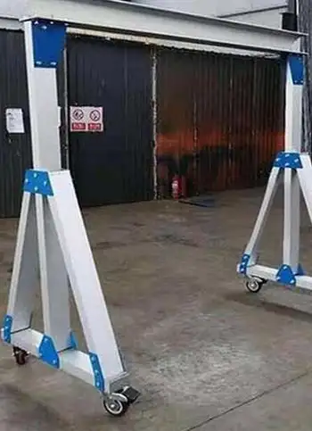 5 Ton Aluminum Gantry Cranes with Fixed Height and Span 5 Ton Aluminum Gantry Cranes with Fixed Height and Span