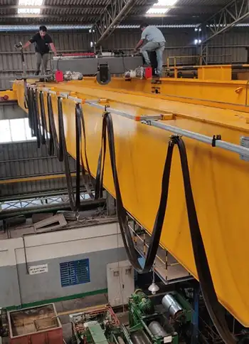 Crane power line cable for 15 double girder eot crane 