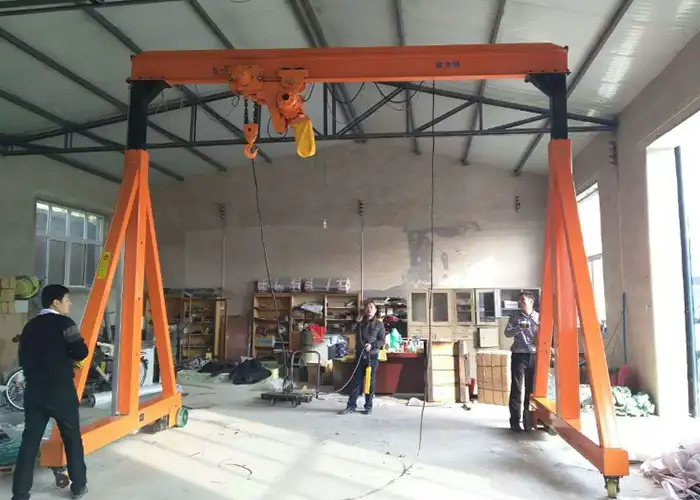 wheeled gantry crane with low headroom design wheeled gantry crane with low headroom design