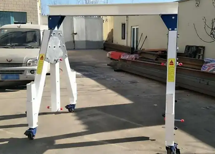 Aluminum 5 Ton Mobile Gantry Crane with Adjustable Height and Span