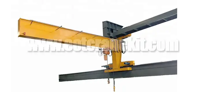 wall travelling jib crane hot sale in China 1 ton, 2 ton, 3 ton, 