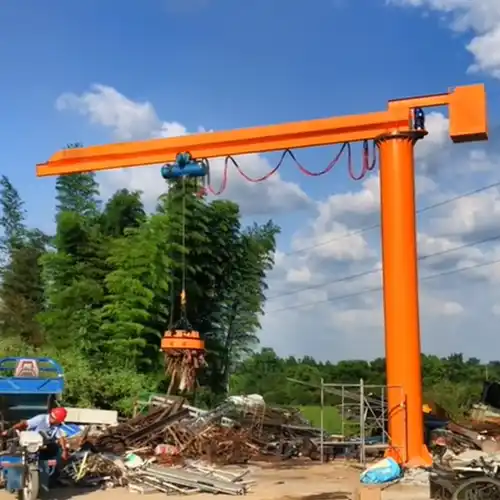 rotating jib crane for sale , Steel Fabrication 5 ton