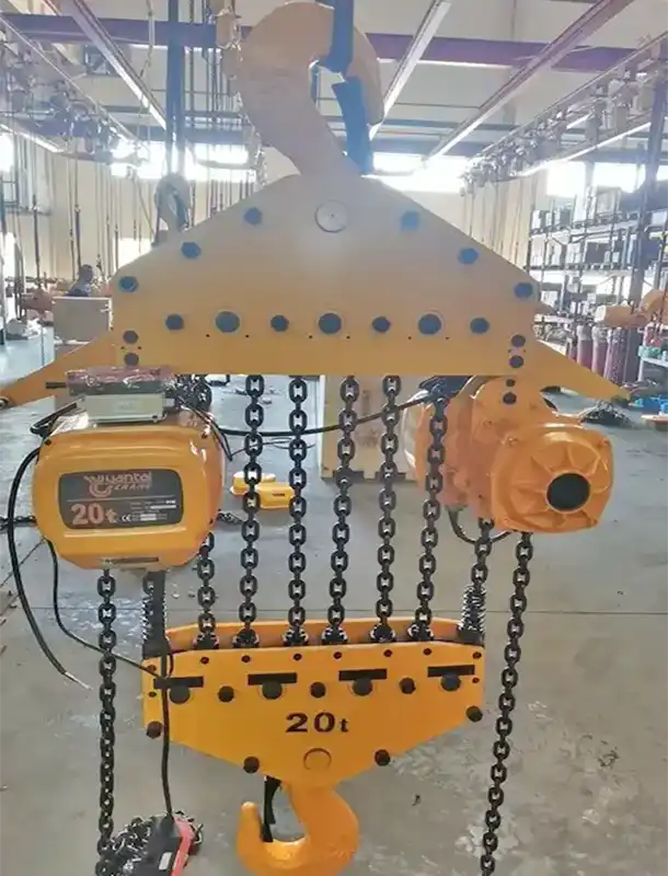 20 Ton Electric Chain Hoists with Portable Hoist Design 20 Ton Electric Chain Hoists with Portable Hoist Design