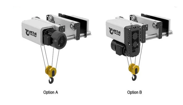 Monorail variable speed hoists