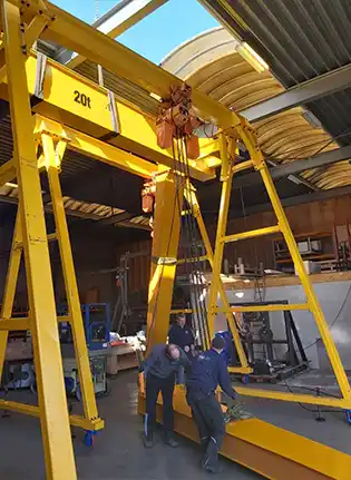 20 ton goliath gantry crane assembly  20 ton goliath gantry crane assembly