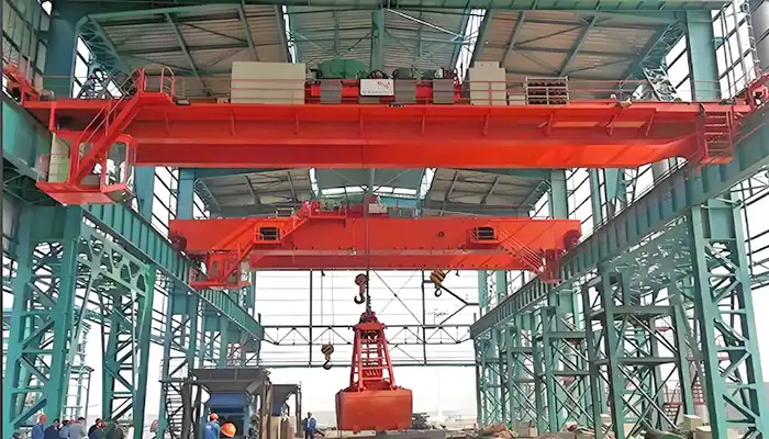 20 Ton Overhead Grab Bucket Cranes