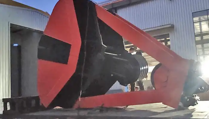 20 ton bridge crane grab bucket 