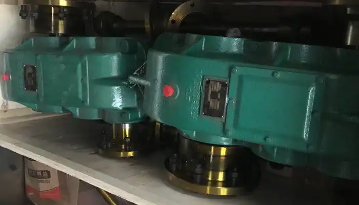 Reducer of bridge crane, main parts 