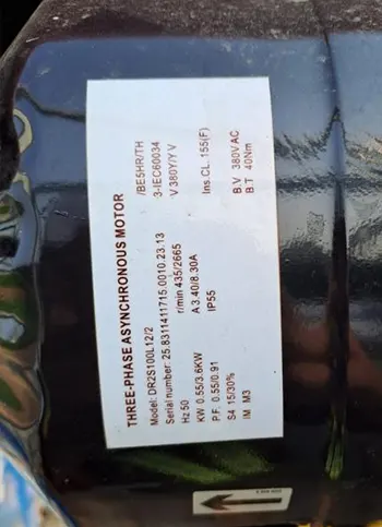 Electric Hoist Motor 