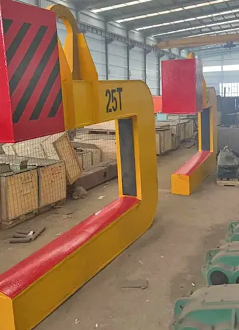 25 ton overhead crane c hook for steel mill 