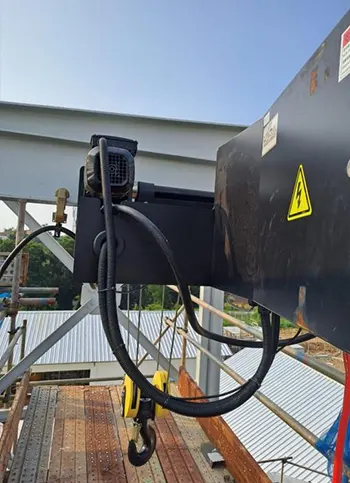 3 ton wire rope electric hoist with European style 