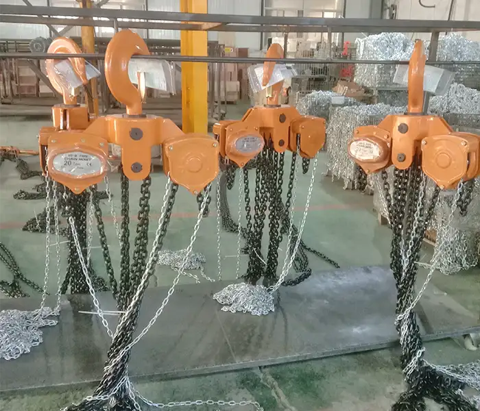 20 ton manual chain hoist and chain block for sale 
