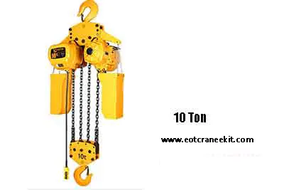 Portable Electric Chain Hoist 10 Ton