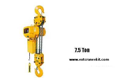 Portable Electric Chain Hoist 7.5 Ton