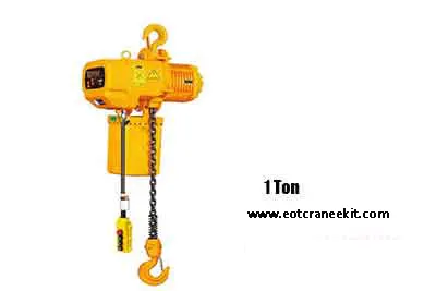 Portable Electric Chain Hoist 1 Ton
