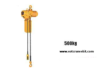 Portable Electric Chain Hoist 500 kg