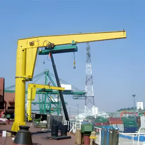Floor-Mounted Industrial Jib Crane Design