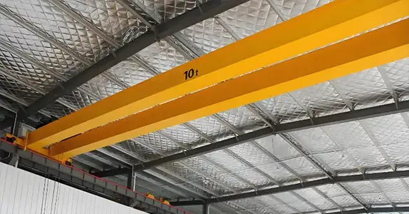double girder low headroom crane