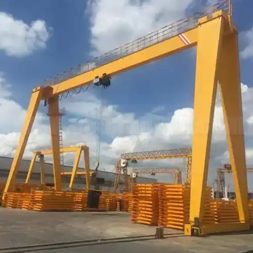 Single Girder Goliath Gantry Crane with C-Hook Single Girder Goliath Gantry Crane with C-Hook
