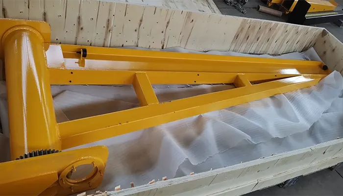 Jib arm with the length of 4 m 