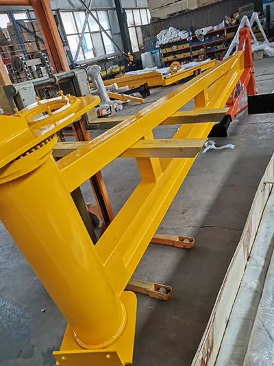 mounting parts of wall mounted jib crane 1.5 ton