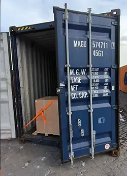 Crane kit loaded into the containers for delivery Indonesia  Crane kit loaded into the containers for delivery Indonesia