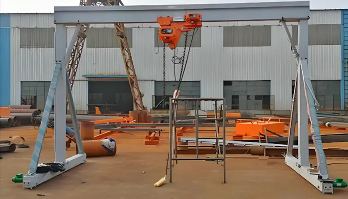 Aluminum Low Headroom Gantry Cranes