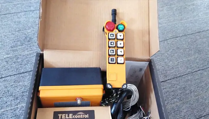 Main parts of semi gantry crane kit-crane control