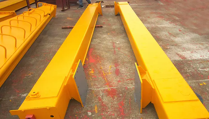 Main parts of semi gantry crane kit- ground beam