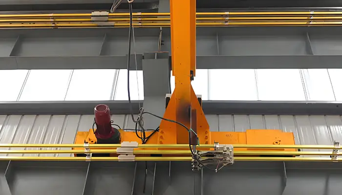 Main parts of semi gantry crane kit- end carriages with wheels