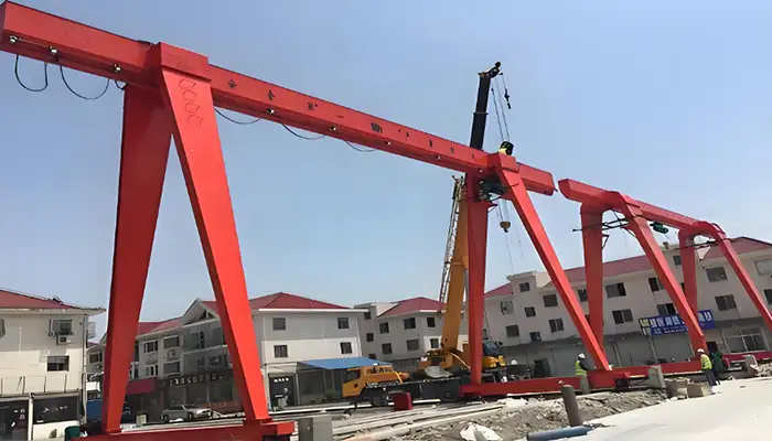 A-Frame Single Girder Goliath Crane