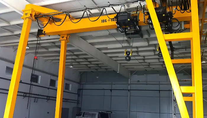 standard single girder Goliath crane 