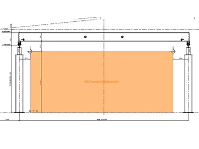 FEM/DIN Single Girder Overhead Crane: Provides a wider coverage of 8880 mm for extreme positions. FEM/DIN Single Girder Overhead Crane: Provides a wider coverage of 8880 mm for extreme positions.
