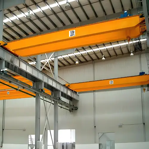10 ton double girder overhead bridge crane customized for heavy industry